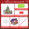 MEIYUDA Christmas Diamond Art Tabletop Kits, DIY Christmas Tree Special