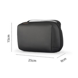 CHENLONB Gadget Pouch, Men's, Travel Pouch, Men's Ultra Strong Storage Capacity, 180° Opening Design, Large Capacity, Durable, Travel, Convenient Goods, Storage, Business Trips, Convenient Goods