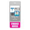 Charge Nurse Badge Buddy Vertical w/Height & Weight Conversion Charts