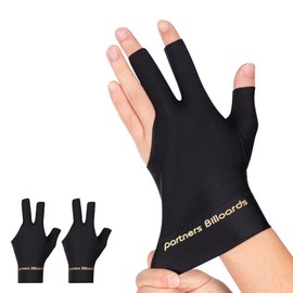 ZVCXOE Billiard Gloves, 3 Fingers, Billiard Gloves, Anti-Slip, Breathable, Thin Billiard Gloves, For Adults, Juniors, Billiard Gloves, Unisex, Stylish, Solid, Casual, High Elasticity, Abrasion