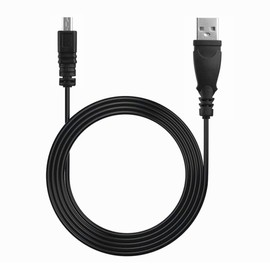 SLLEA 3.3ft USB Mini-8pin Data Sync Cable Cord Lead Wire for Nikon SLR D5200 D5300 Digital Camera