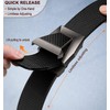 Tactical Belt for Men,BULLIANT Men Stretch Nylon Web Gift Belt
