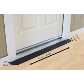 Safepath Products EZ Edge Transition Wheelchair Ramps  1/2 Inch H x 3 1/4 Inch D