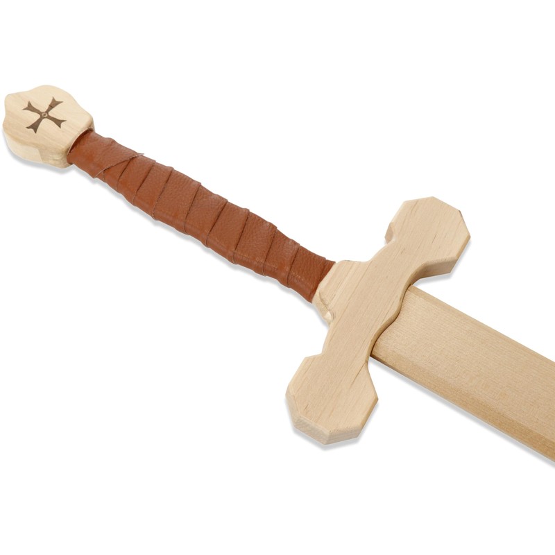 BestSaller 1015 Templar Knight Two-Handed Sword Templar Wood 100 cm