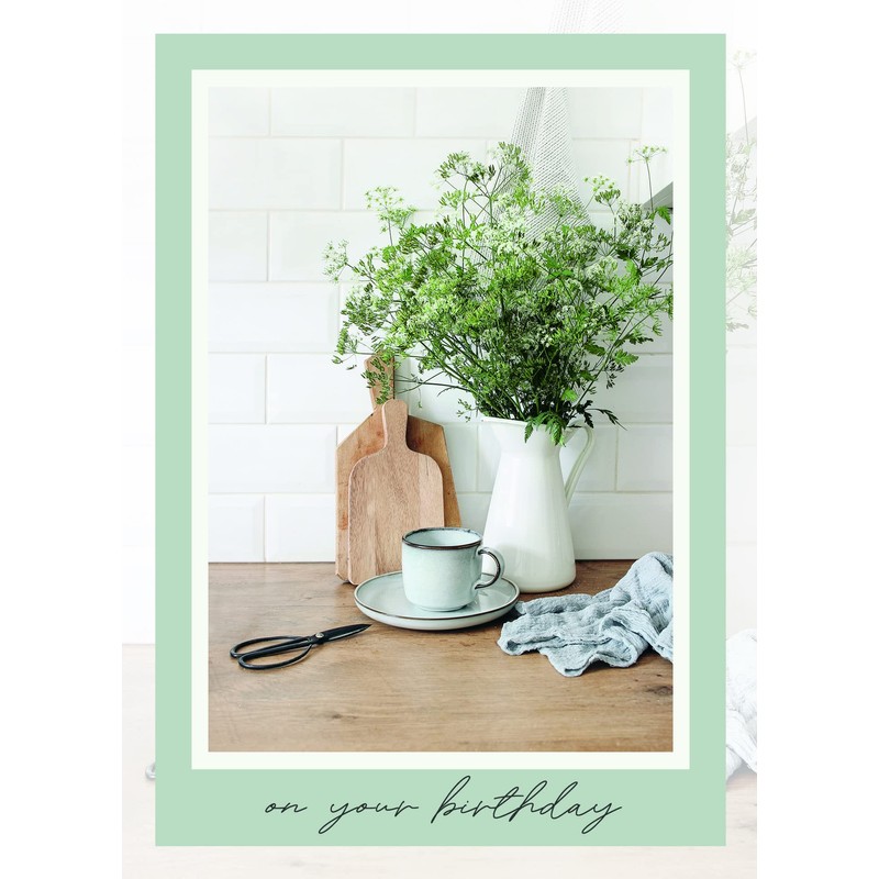 Birthday - Fresh Brew - Boxed Greeting Cards Set of
