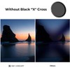 K&F Concept 82mm Variable ND4-32 Filters, Adjustable 4-Stop Neutral Density