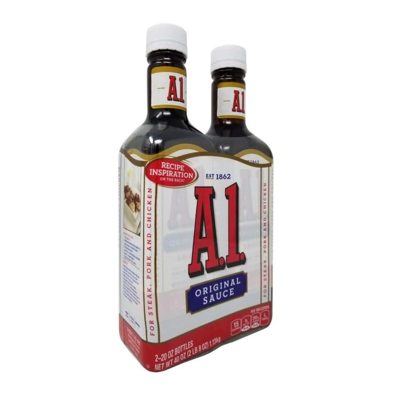 A1, Original Steak Sauce, 20 OZ (2 Pack)