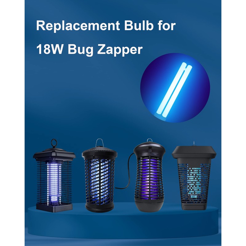 2G11 18W Bug Zapper Replacement Bulb, H-Shaped Replacement Light Bulb