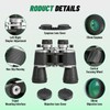 BOSTRON 10x50 Binoculars with Independent Eyepiece Adjustment for Outdoor