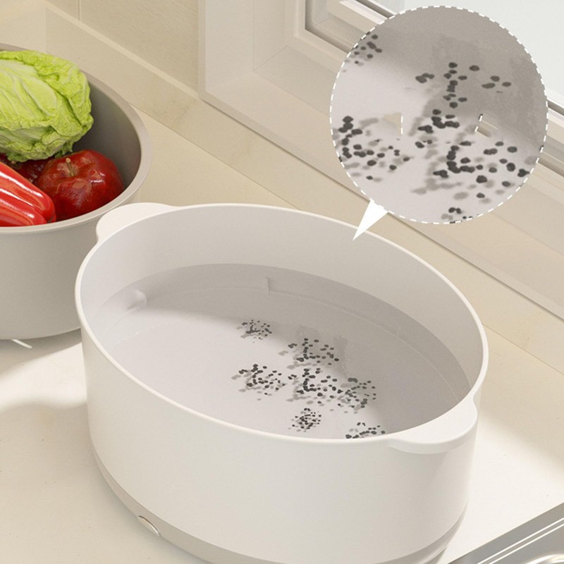 Fruit and Vegetable Washing Machine, Multifunctional Electric Vegetable Washing Basket