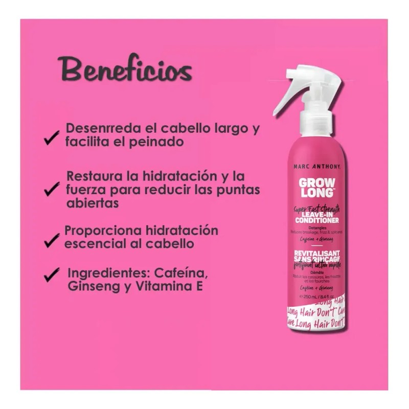 2p Ma Grow Long Acondicionador Sin Enjuague Fortalecedor