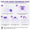 Purple Oversized Swimming Cap - English Long Bag, Extra Large
