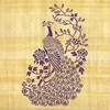 Oriental Peacock Stencil, 6.5 x 10 inch (S) - Chinese
