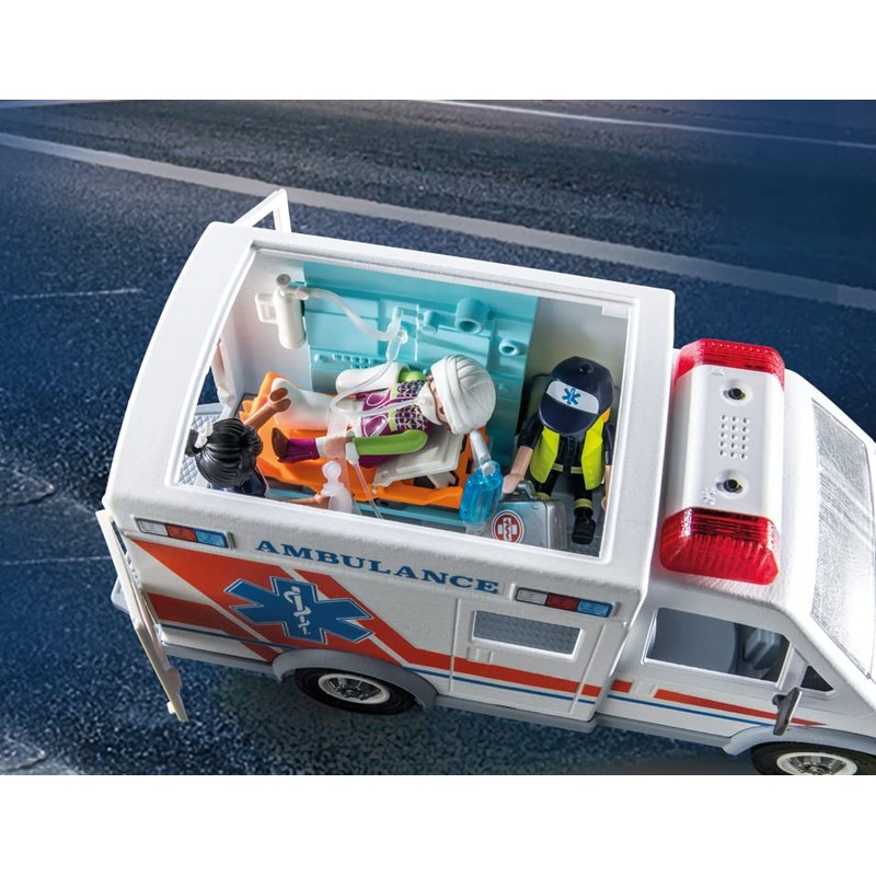 PLAYMOBIL Ambulance - 2023 Version, Multi-Colour, 71232