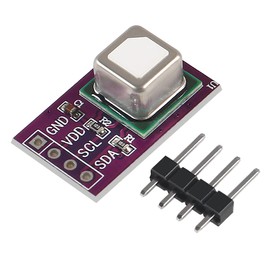 AITRIP 1PCS SCD40 Gas Sensor Module detects CO2, Carbon Dioxide, Temperature and Humidity 2 in 1 Sensor I2C Communication SCD40 Gas Sensor Module