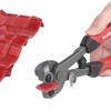 Goldblatt G02007 Glass Tile Nippers, 12 Inch