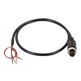 REY Aviation Cable 4 Pin CCTV and DRV Video Connector with Electro Weldable Output 58 cm