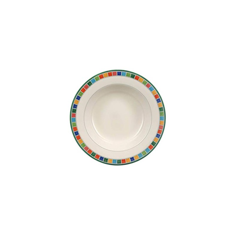 Villeroy & Boch Twist Alea Caro Rim Soup, 9.5 in,