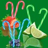 Limited Edition Jello Candy Canes, Fruit Flavored Holiday Treats, Stocking