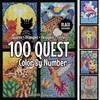 100 QUEST Color By Number Geometric Shapes Coloring Book -