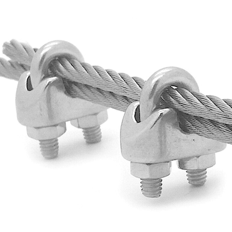 Copeflap Wire Clips, 20 Pieces Wire Fasteners, Cable Fasteners, Stainless