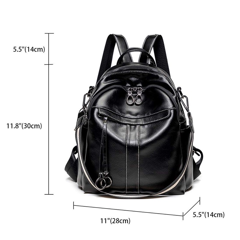 BUKESIYI CCJP78242 Women's Backpack, Mini Backpack, Pochette, Large Capacity, Waterproof,