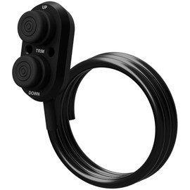 T-H Marine TTC-1-DP Push Button Transom Trim Switch, Black