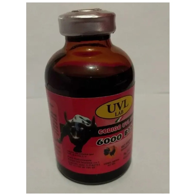 Vitamina B12 600 Código Rojo 30 Ml .