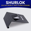 ShurLok SL-180 Lockbox Over The Door, Black Medium
