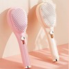 Tangle-Free Portable One-Touch Magic Hair Brush Push-Up Magic Hair Brush (Pink) 2ea