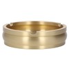Brass Ashtray Handcrafted Modern Stylish Style Easy Cleaning Portable Decorative