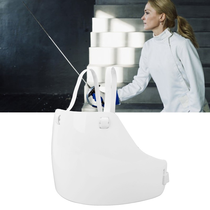 Fencing Chest Guard Lightweight Breathable Adjustable Strap Men Fencer Breast