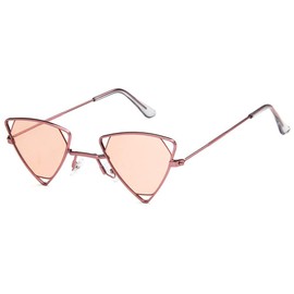 Unisex Sunglasses Fashion Pink Drive Holiday Triangle Non-Polarized UV400