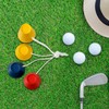 Yjcnelcr Colorful Winters Golfs Tees Set with Different Height Tees