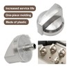 5 Pack of Gas Cooktop Knob, Replacement for GE Range