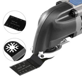 Replacement Blade Set for Cutting and Saw Multi-Tool Makita Hitachi Bosch Bosch Bosch Replacement Blade Tip Tool Set Multi-Purpose Metal Nail Wood Cutting Compatible Power Tool Tip Tool Set 8 Piece Set