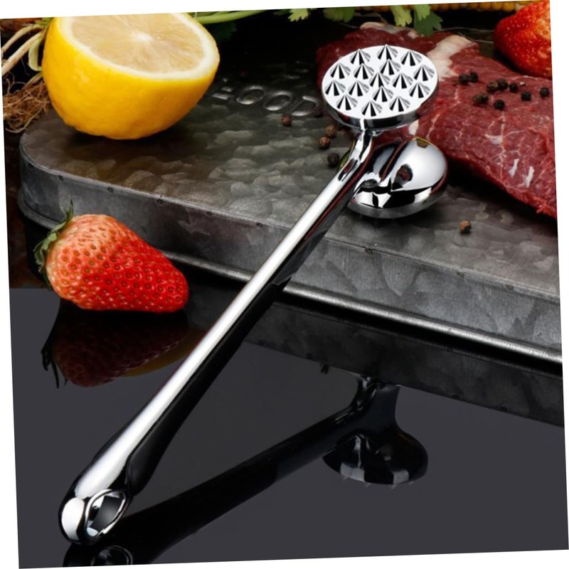 Ciieeo Beef Tenderizer Hammer Dual Sided Kitchen Mallet with Nails