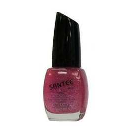 Santee Nail Lacquer Rose Pink Glitter M76