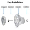Ultroian Shower Knob Replacement 100710 Compatible with Mo en Posi-Temp