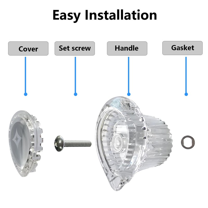 Ultroian Shower Knob Replacement 100710 Compatible with Mo en Posi-Temp