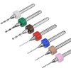 QUARKZMAN Micro PCB Drill Bit Set, 1/8 Inch Shank 0.6