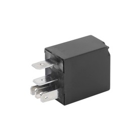 Relay, Fydun 5 Pin 9010‑150350 Black Metal Relay Replacement for Ranchero 500 CF500‑5 2010‑2011