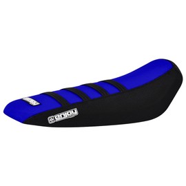 Enjoy Mfg Ribbed Seat Cover - Compatible Fit for Sur Ron Sur-Ron Light Bee MX & X E-Bike #349 (Black - Blue - Black Ribs)