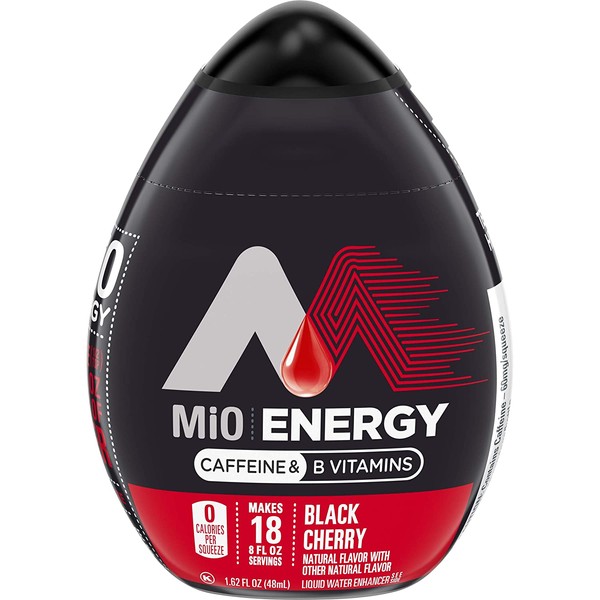 MiO Energy Black Cherry Liquid Water Enhancer Drink Mix (1.62 fl oz Bottle)
