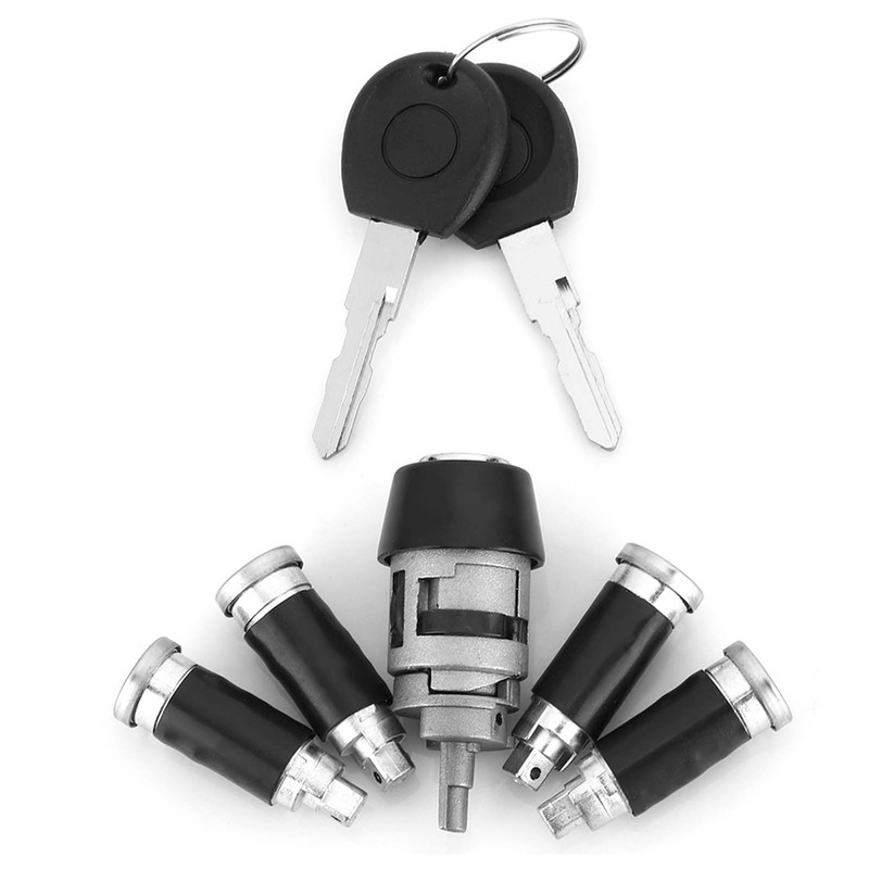 Ignition Lock Cylinder &amp; Key Fit for Transporter T4 Caravelle