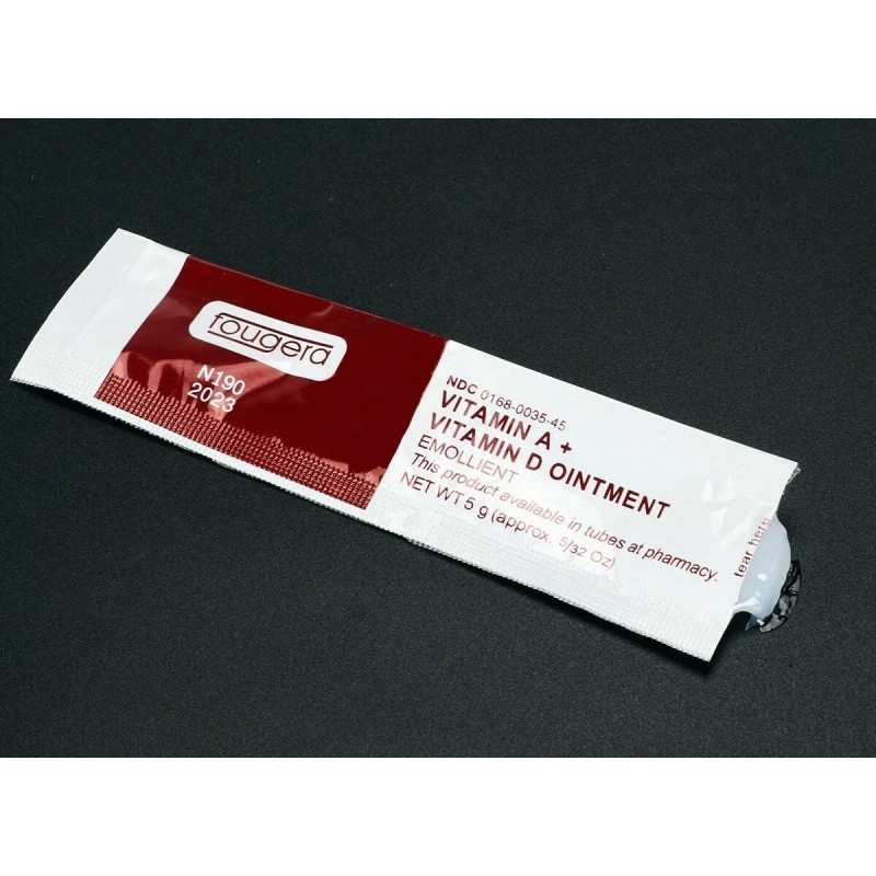 Crema Fougera Vitamina A D Tatuaje Microblading 100 Pzs