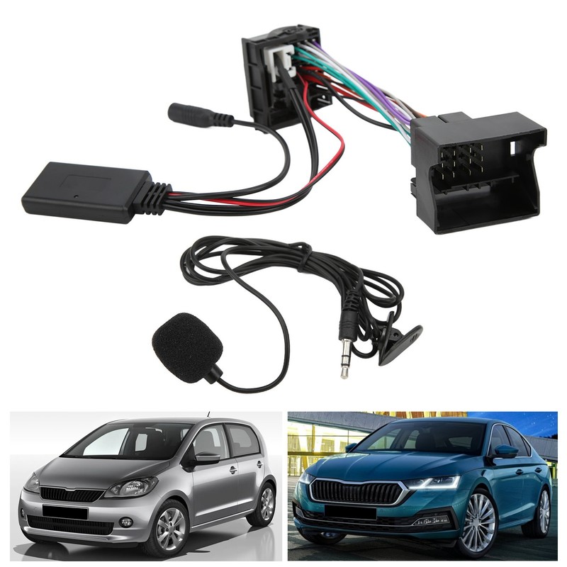 Bluetooth 5.0 AUX in Cable Car Stereo Audio Adapter Replacement