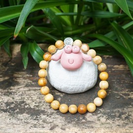 The Enchanting 8MM Palo Santo Bracelet with Sterling Silver Special Bracelets With Lasting Beautiful Fragrance