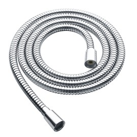 BRIGHT SHOWERS Shower Hose For Hand Held Shower Heads, 79 Inches Cord Extra Long Stainless Steel Hand Shower Hose, Ultra-Flexible Replacement Part with Brass Insert, Polished Chrome