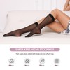 WAJIAFAR Sheer Knee High Stockings for Women-6 Pairs 20D Sheer